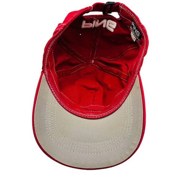 PING K15 G15 Golf Baseball Cap Scottsdale Arizona Embroidered Logo Strapback Hat - Picture 5 of 6